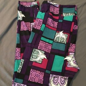 Lularoe Disney Ursula TC Leggings